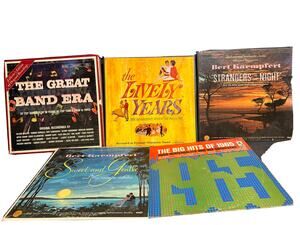 Lot LPs-Box Sets-Bert Kaempfert Strangers Sweet-Great Band Era RCA-Lively Years
